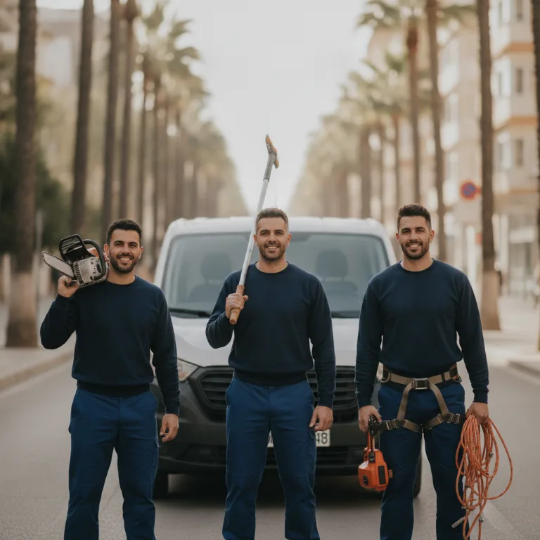 Tala de Árboles equipo en Logrono